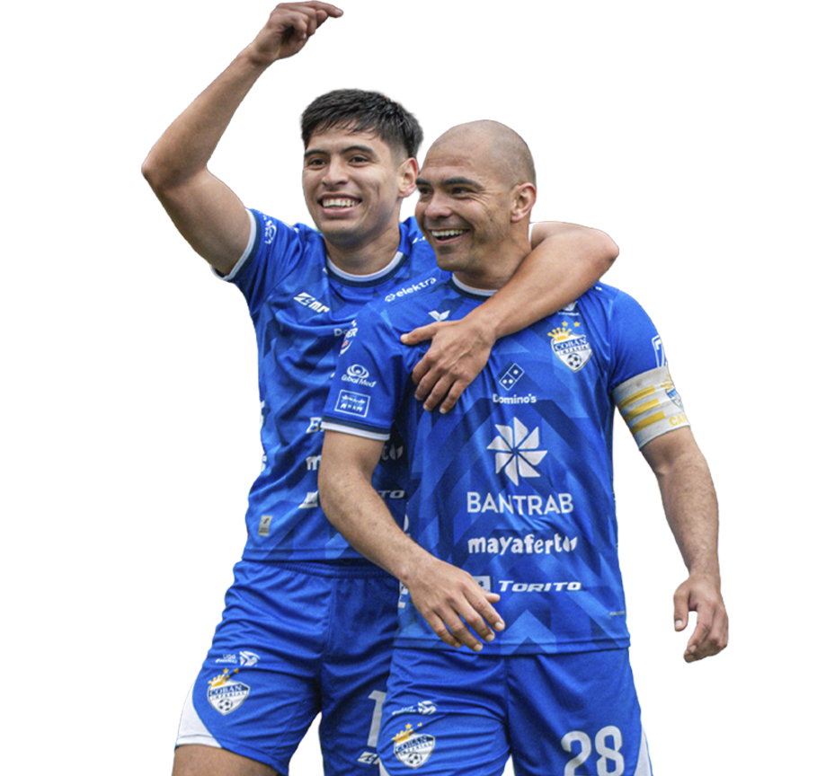 Jugador del CSD Cobán Imperial en acción